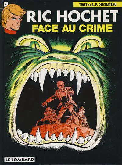 Couverture de l'album Ric Hochet Tome 38 Face au crime