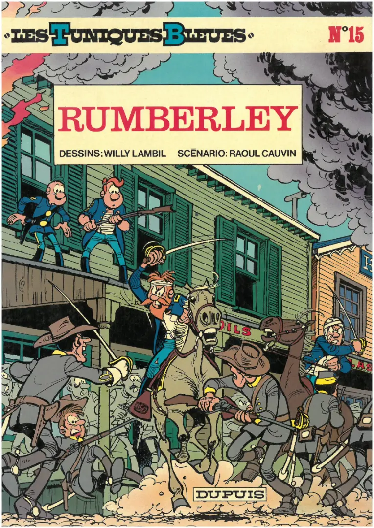 Couverture de l'album Les Tuniques Bleues Tome 15 Rumberley
