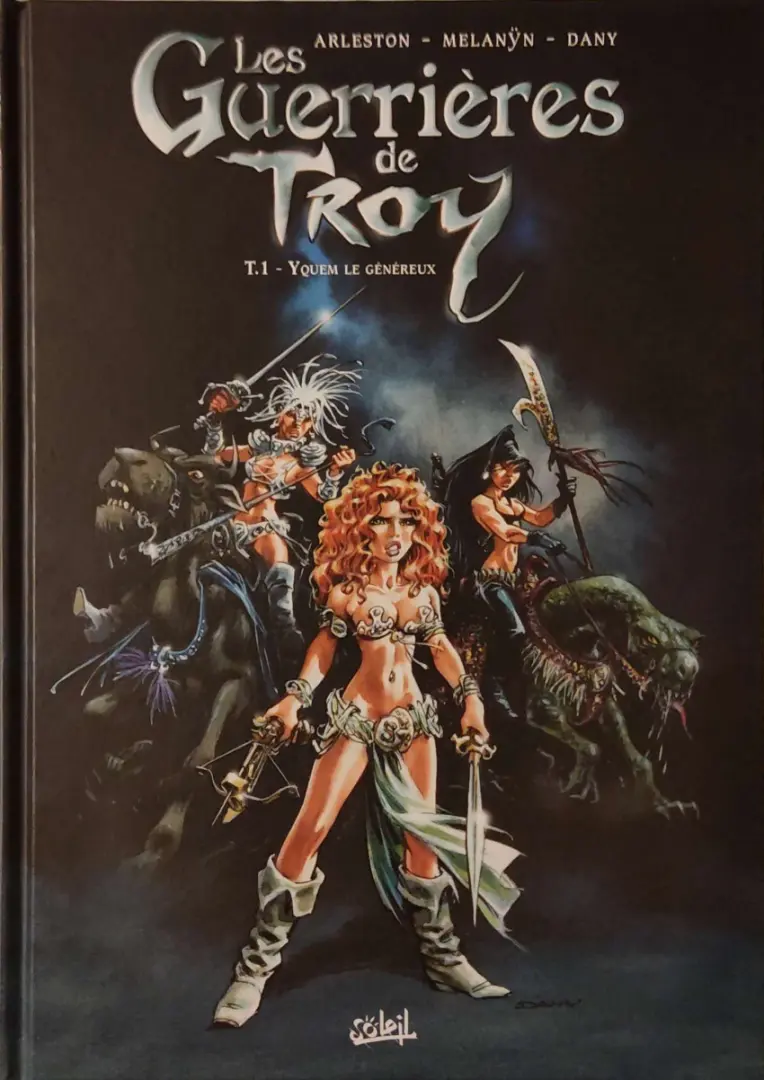 Couverture de l'album Les Guerrières de Troy Tome 1 Yquem le généreux