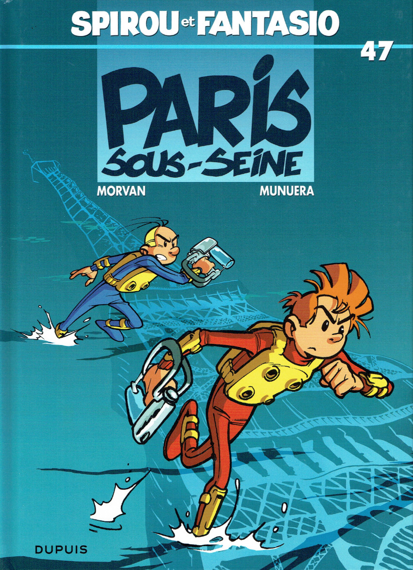 Couverture de l'album Spirou et Fantasio Tome 47 Paris sous-Seine
