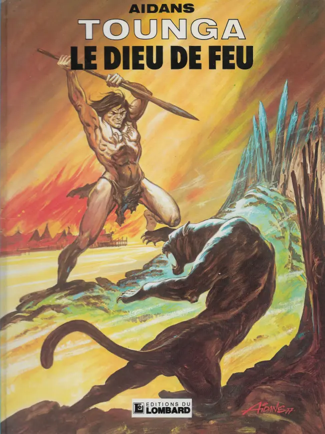 Couverture de l'album Tounga Tome 7 Le dieu de feu