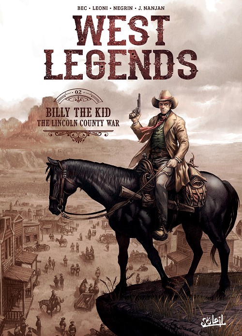 Couverture de l'album West Legends Tome 2 Billy the Kid, The Lincoln county war
