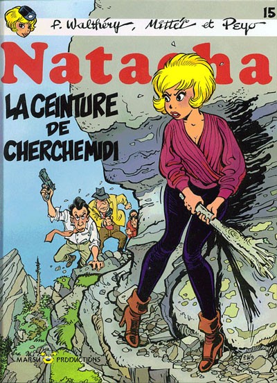 Couverture de l'album Natacha Tome 15 La ceinture de Cherchemidi