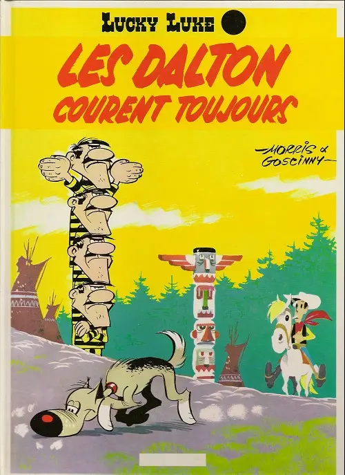 Couverture de l'album Lucky Luke Tome 23 Les Dalton courent toujours