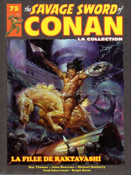 Couverture de l'album The Savage Sword of Conan - La Collection Tome 75 La fille de raktavashi