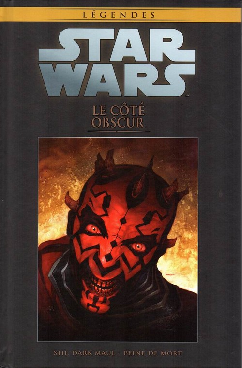 Couverture de l'album Star Wars - Légendes - La Collection Tome 103 Le Côté Obscur - XIII. Darl Maul - Peine de mort