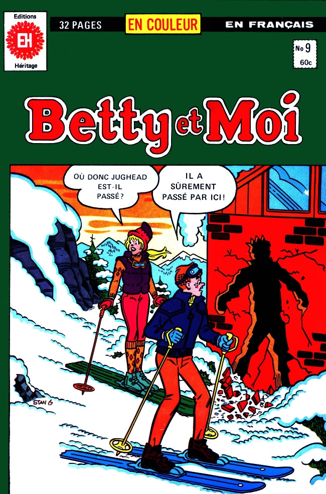 Couverture de l'album Betty et Moi N° 9 Décoration