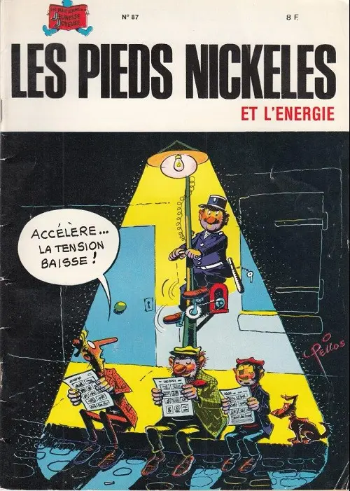 Couverture de l'album Les Pieds Nickelés Tome 87 Les pieds nickelés et l'énergie