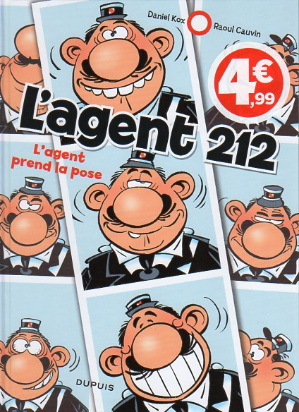 Couverture de l'album L'Agent 212 Tome 25 L'agent prend la pose