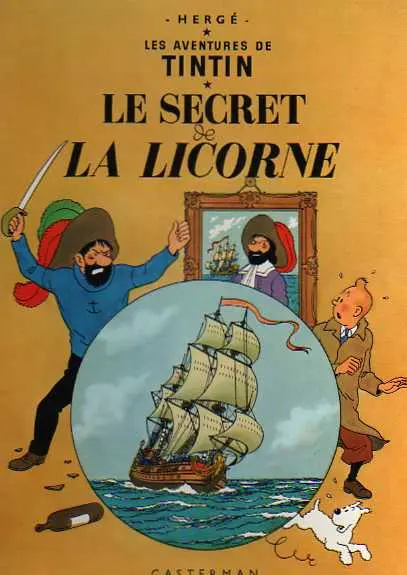 Couverture de l'album Tintin Tome 11 Le Secret de la Licorne