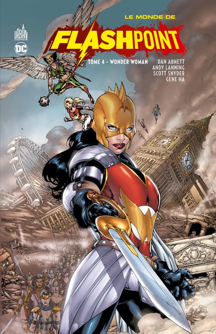 Couverture de l'album Le monde de flashpoint Tome 4 Wonder Woman