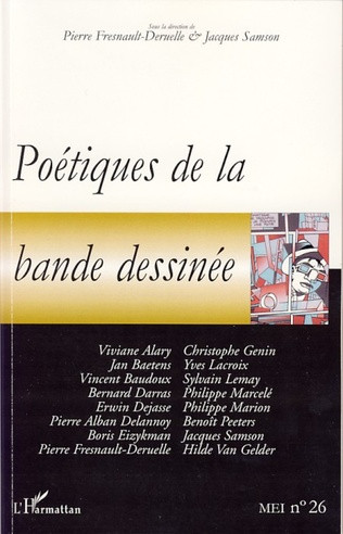 Couverture de l'album Poétiques de la bande dessinée