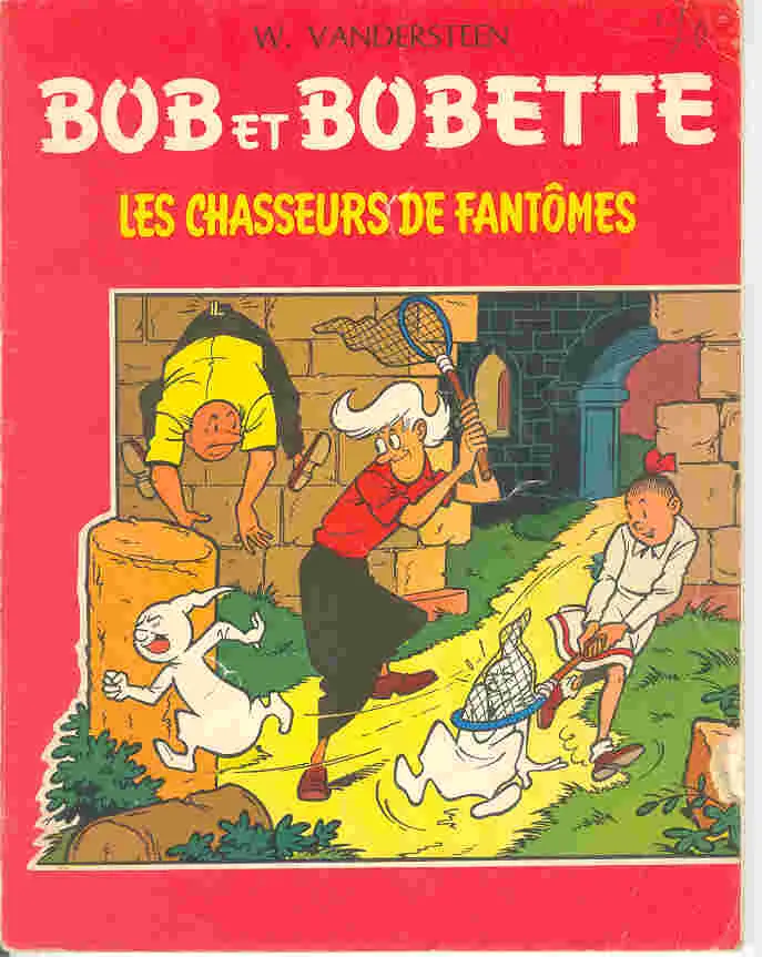 Couverture de l'album Bob et Bobette Tome 20 Les Chasseurs de Fantômes