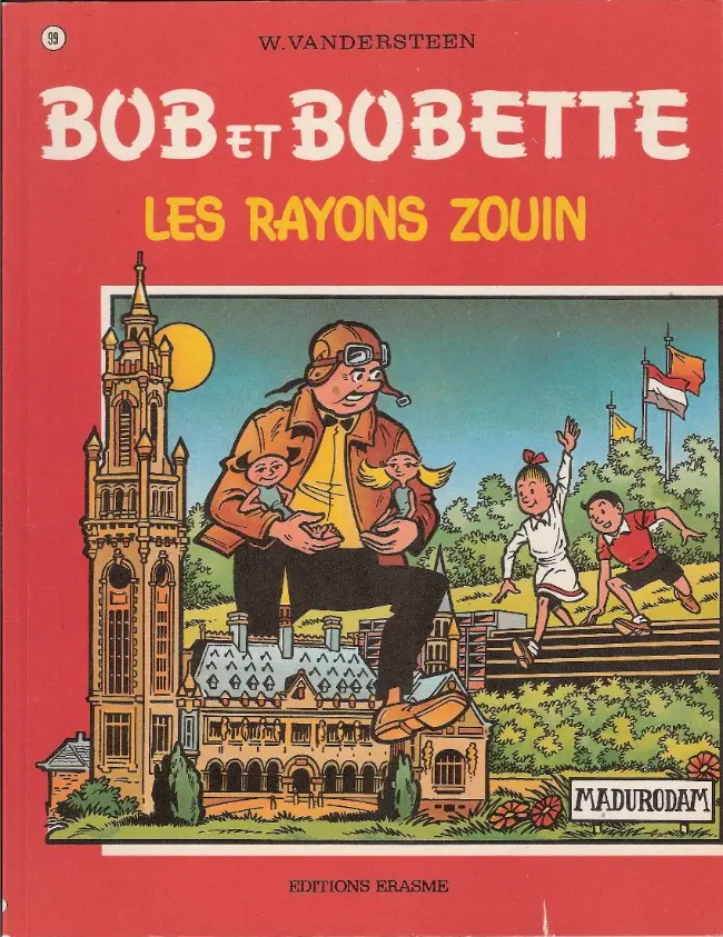 Couverture de l'album Bob et Bobette Tome 99 Les rayons zouin