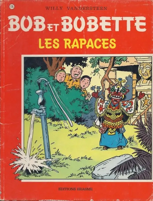 Couverture de l'album Bob et Bobette Tome 176 Les rapaces