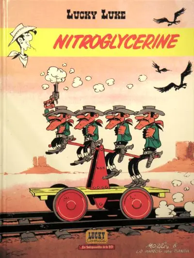 Couverture de l'album Lucky Luke Tome 57 Nitroglycérine