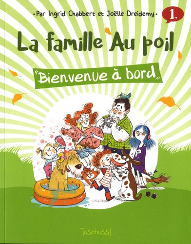 Couverture de l'album La famille Au poil 1 Bienvenue à Bord