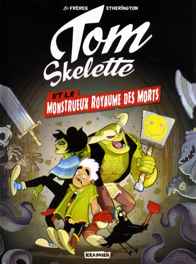 Couverture de l'album Tom Skelette 1 Le monstrueux royaume des morts