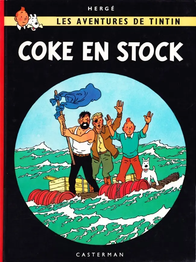 Couverture de l'album Tintin Tome 19 Coke en stock