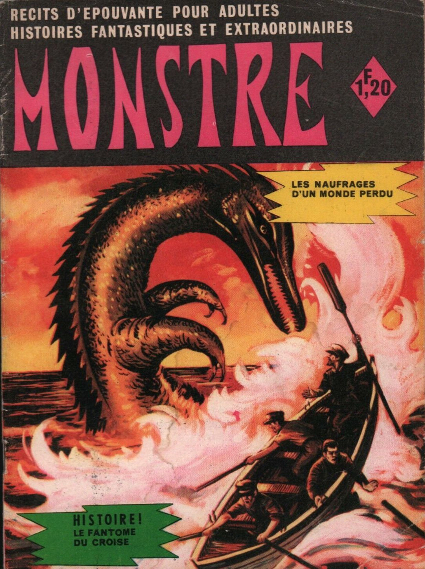 Couverture de l'album Monstre 6 Le monde perdu