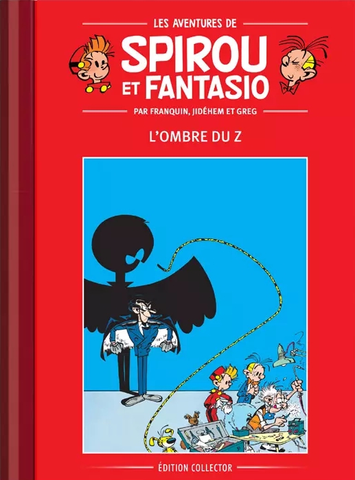 Couverture de l'album Spirou et Fantasio Édition collector Tome 16 L'ombre du Z