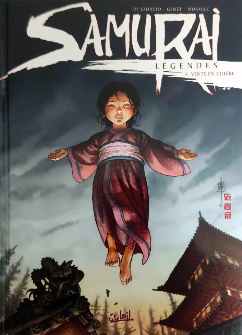 Couverture de l'album Samurai Légendes Tome 4 Vents de colère