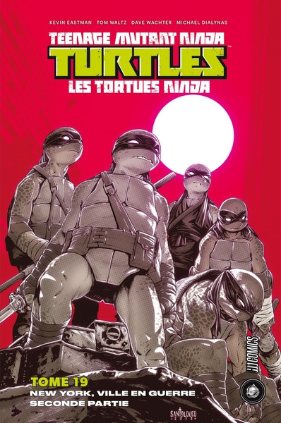 Couverture de l'album Teenage Mutant Ninja Turtles - Les Tortues Ninja Tome 19 New York ville en guerre - Seconde partie