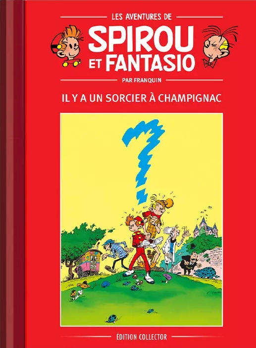 Couverture de l'album Spirou et Fantasio Édition collector Tome 2 Il y a un sorcier à Champignac