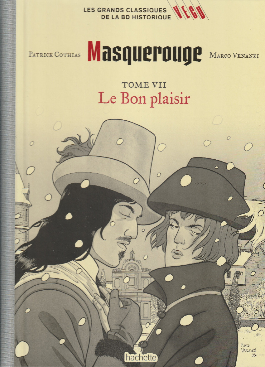 Couverture de l'album Les grands Classiques de la BD Historique Vécu - La Collection Tome 95 Masquerouge - Tome VII : Le Bon Plaisir