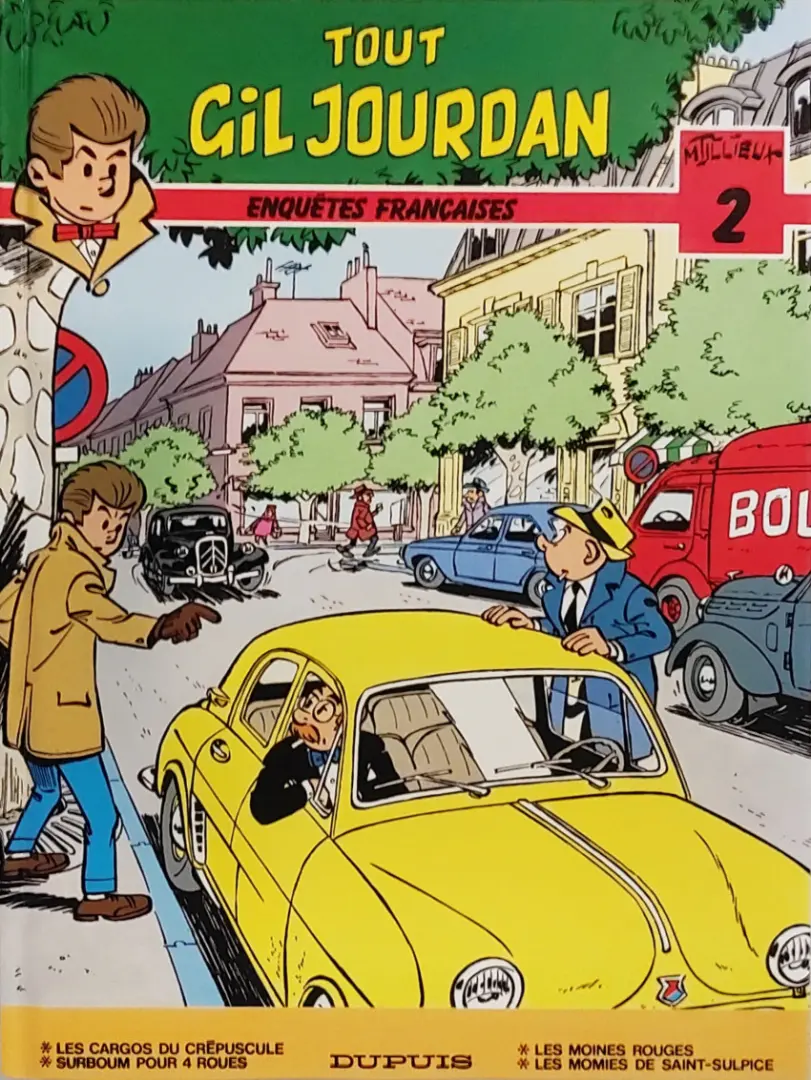 Couverture de l'album Gil Jourdan Tout Gil Jourdan Tome 2 Enquêtes françaises