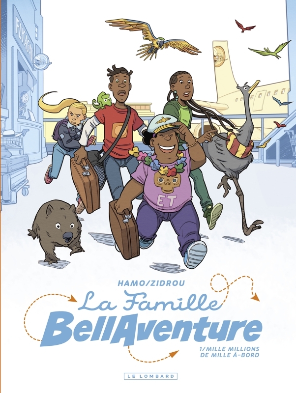 Couverture de l'album La Famille Bellaventure 1 Mille Millions de Mille-à-bord