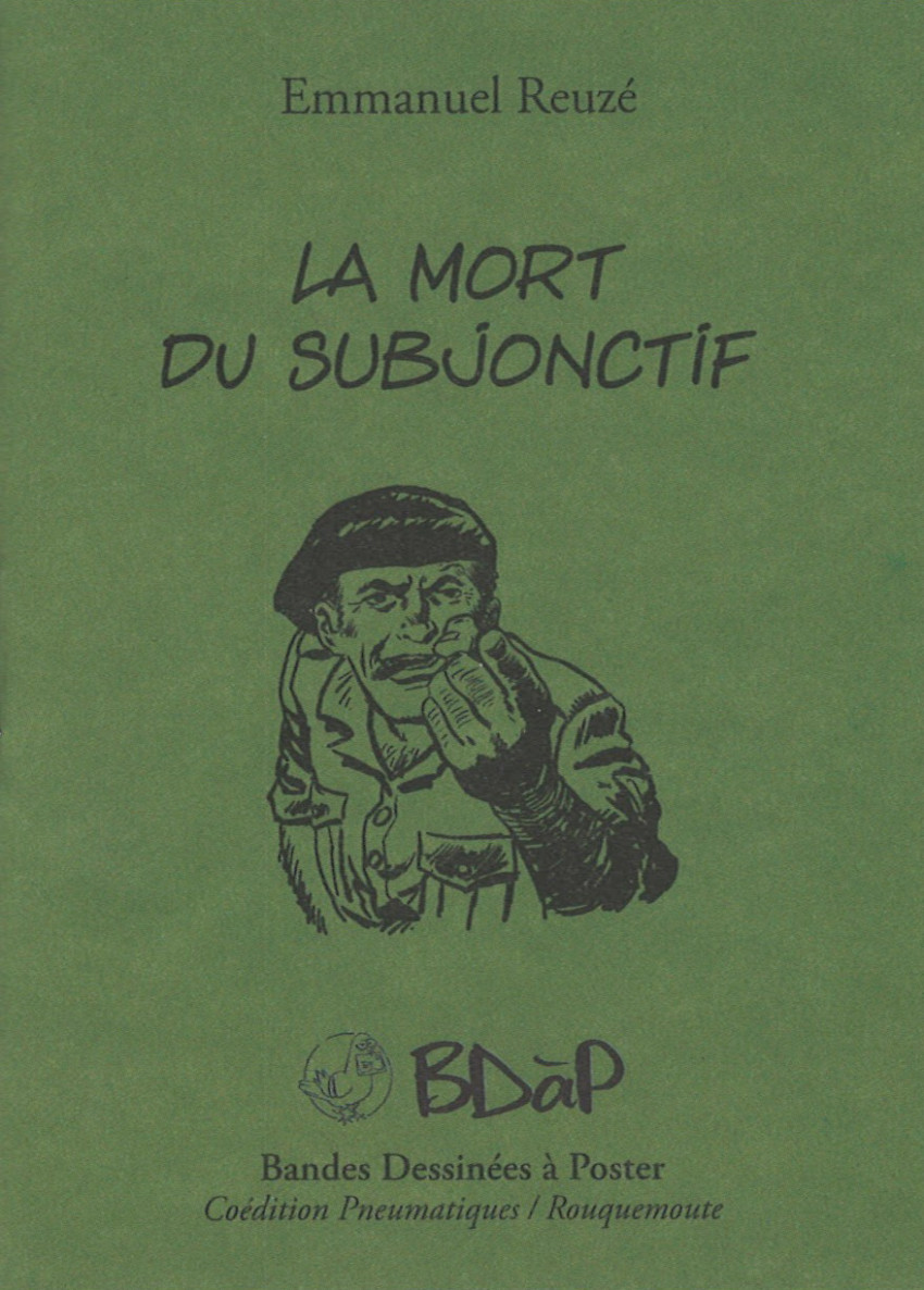 Couverture de l'album La mort du subjonctif