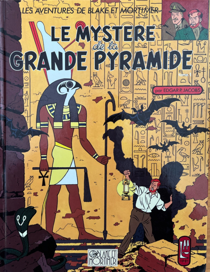 Couverture de l'album Blake et Mortimer Tome 4 le mystère de la grande pyramide