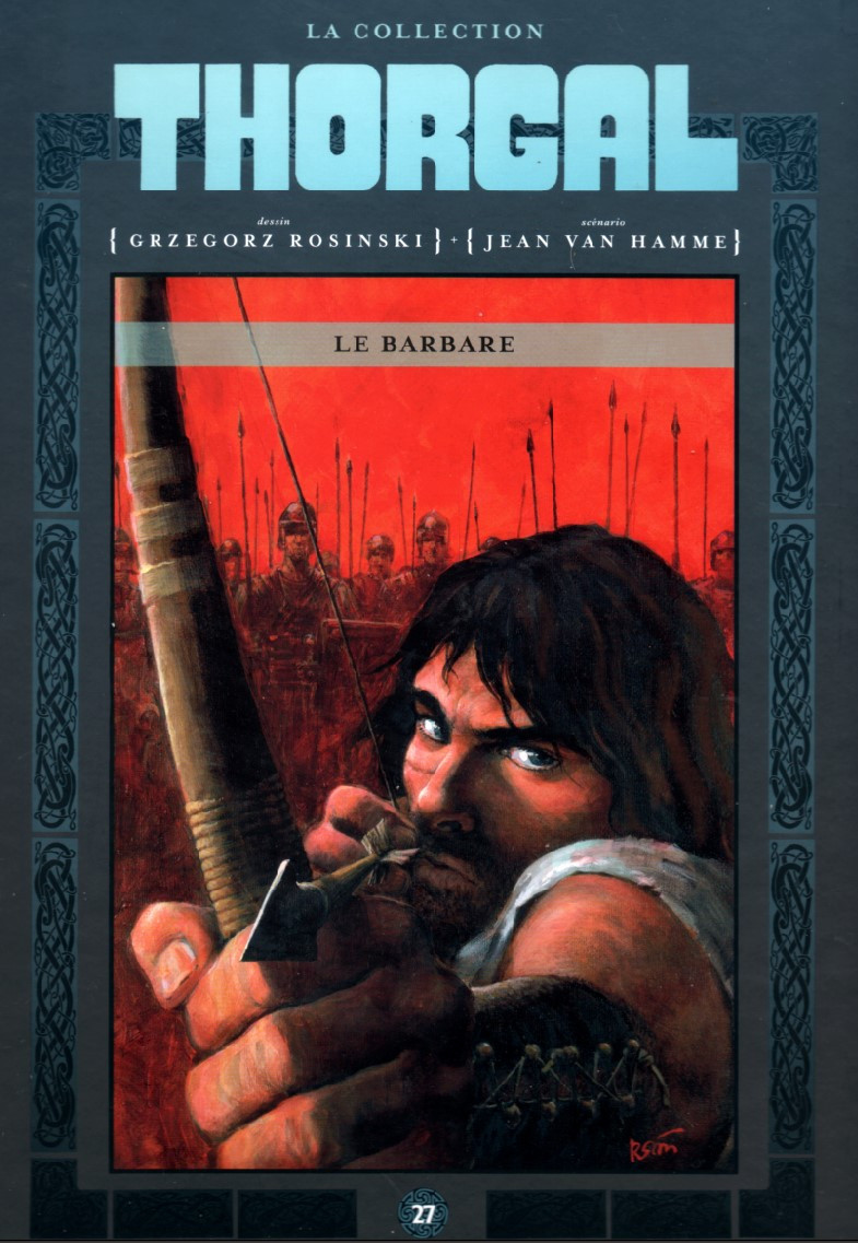 Couverture de l'album Thorgal Tome 27 Le barbare