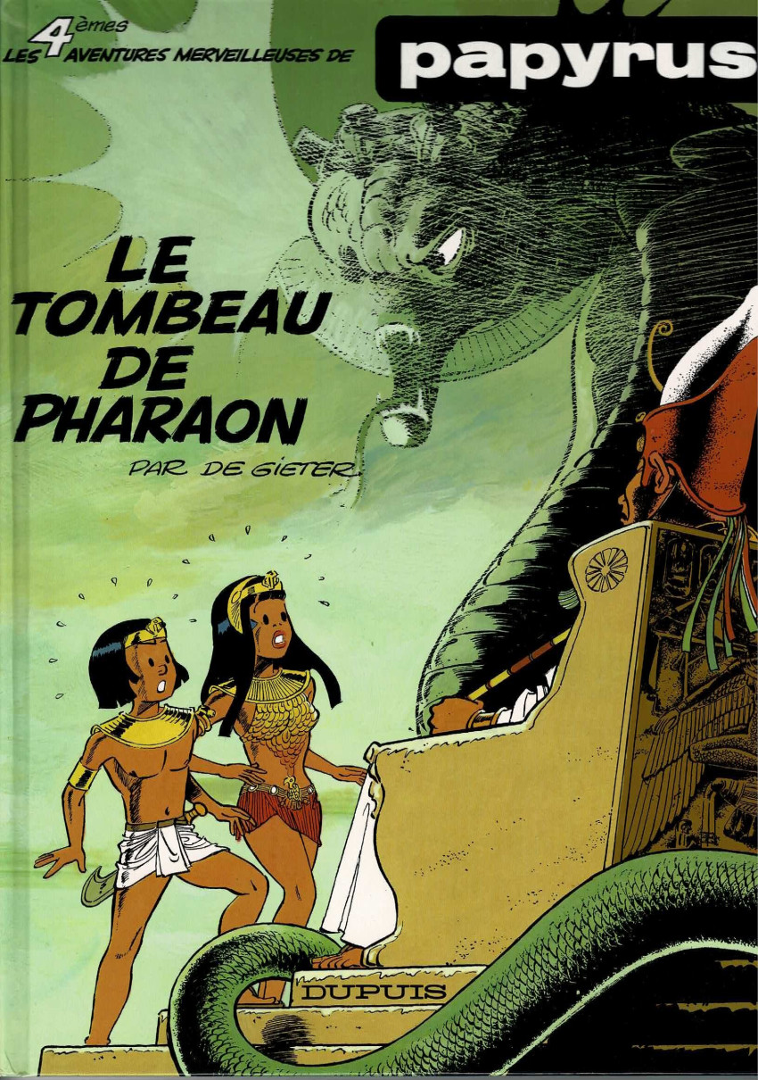 Couverture de l'album Papyrus Tome 4 Le tombeau de Pharaon