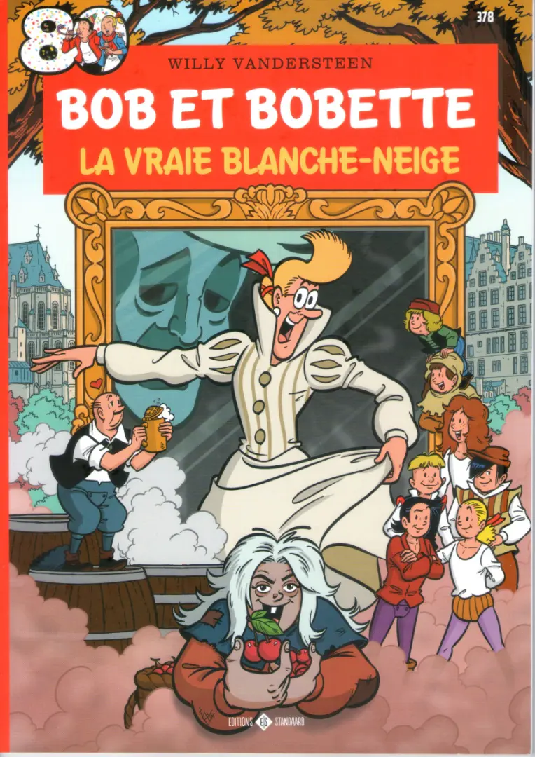 Couverture de l'album Bob et Bobette Tome 378 La vraie Blanche-Neige