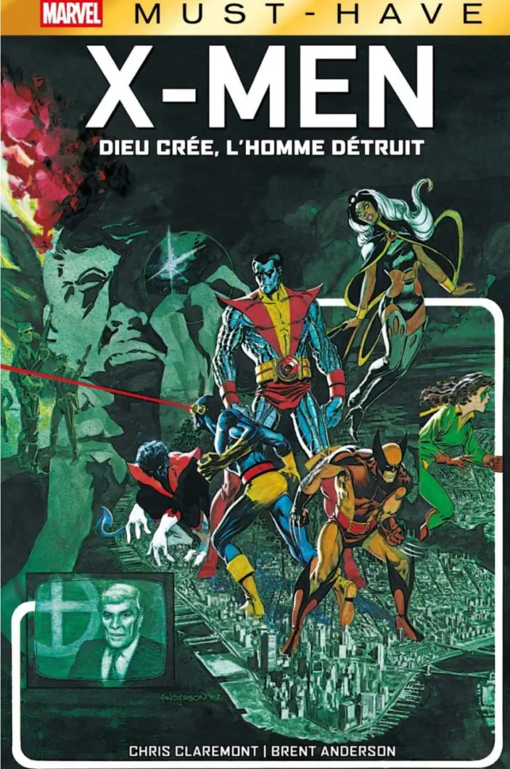 Couverture de l'album X-Men - Dieu crée, l'homme détruit