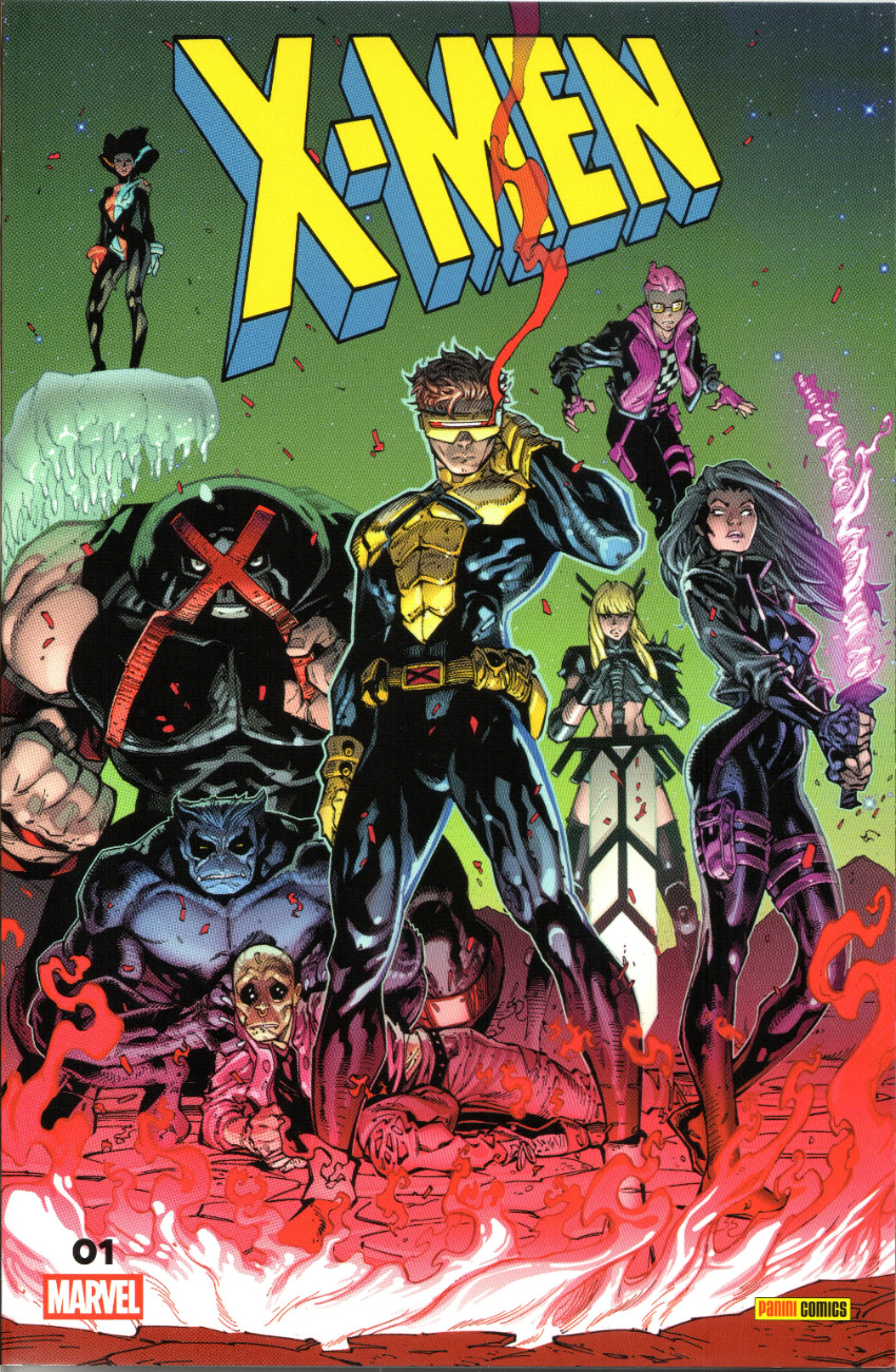 Couverture de l'album X-Men 01
