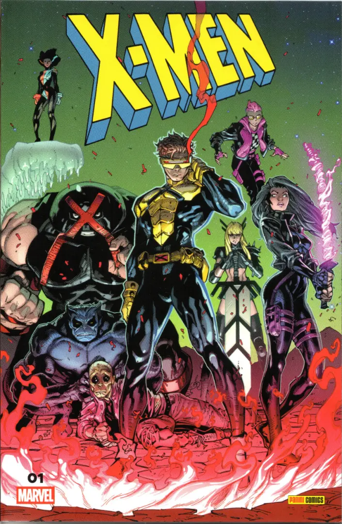 Couverture de l'album X-Men 01