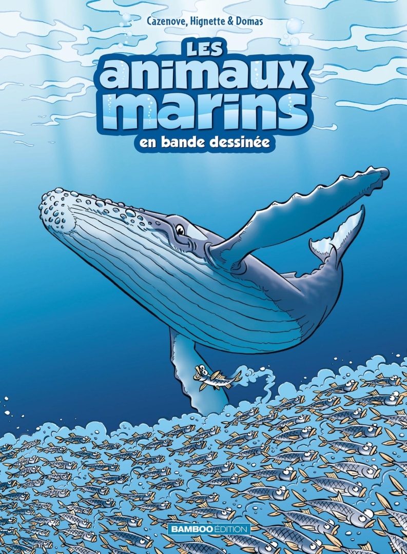 Couverture de l'album Les Animaux marins en bande dessinée Tome 8