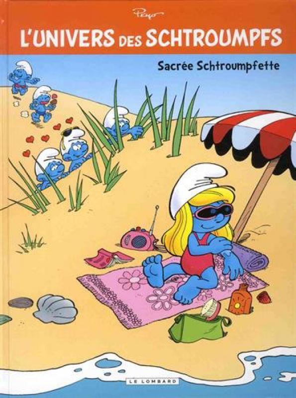 Couverture de l'album L'univers des Schtroumpfs Tome 3 Sacrée Schtroumpfette