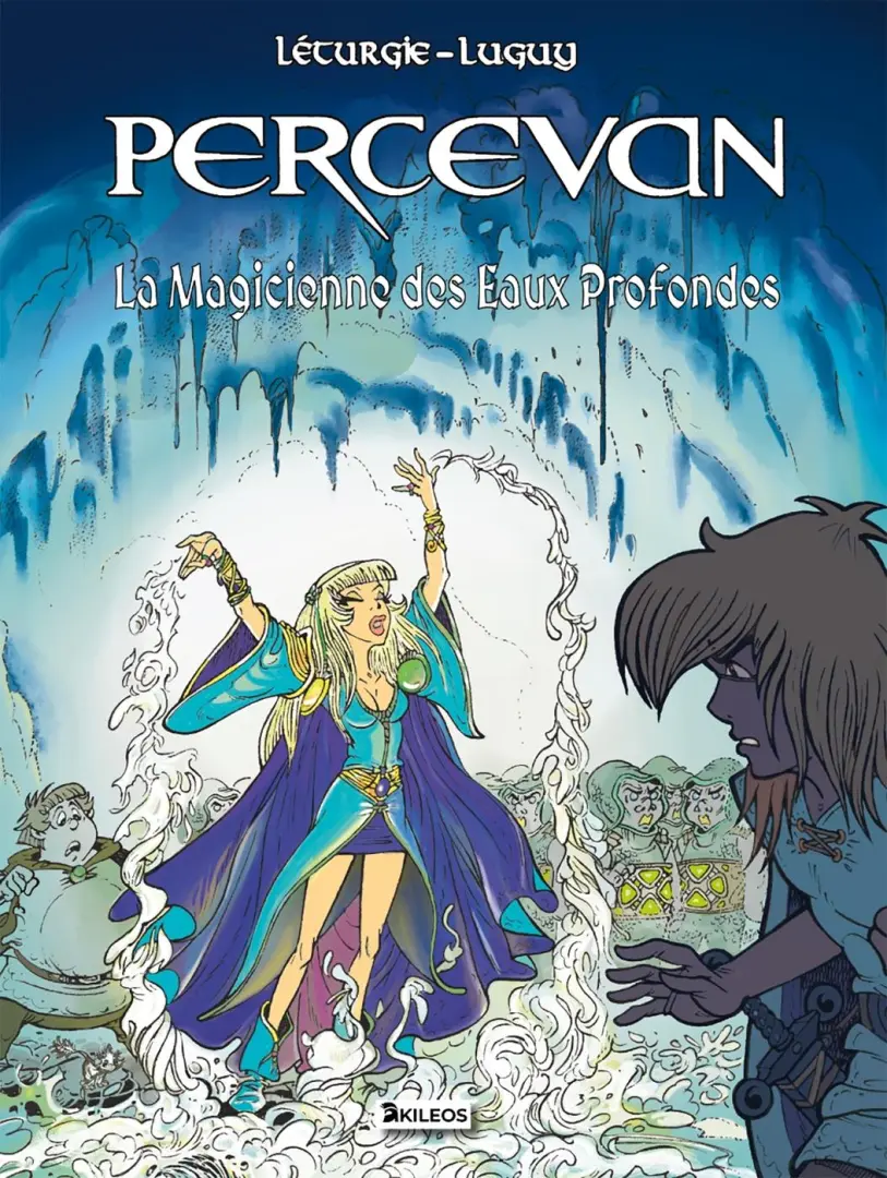 Couverture de l'album Percevan Tome 16 La magicienne des eaux profondes