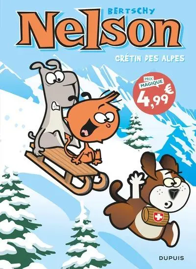 Couverture de l'album Nelson Tome 18 Crétin des Alpes