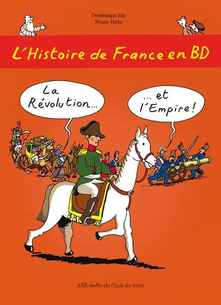 Couverture de l'album L'Histoire de France en BD 5 La Révolution ? ... ... et l'Empire !