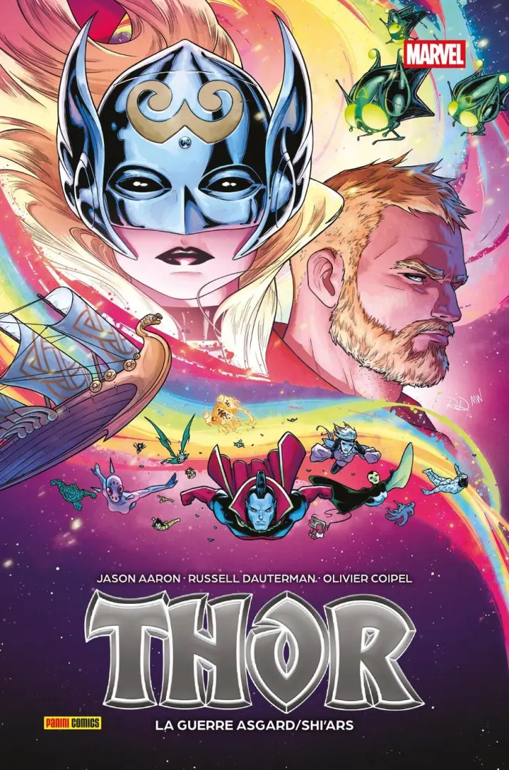 Couverture de l'album Thor : Dieu du Tonnerre 5 La guerre Asgard/Shi'ars