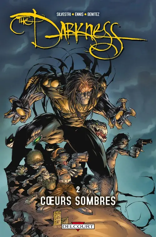 Couverture de l'album Darkness Tome 2 Cœurs sombres