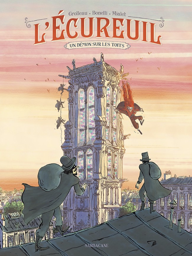 Couverture de l'album L'Écureuil Tome 1 Un démon sur les toits