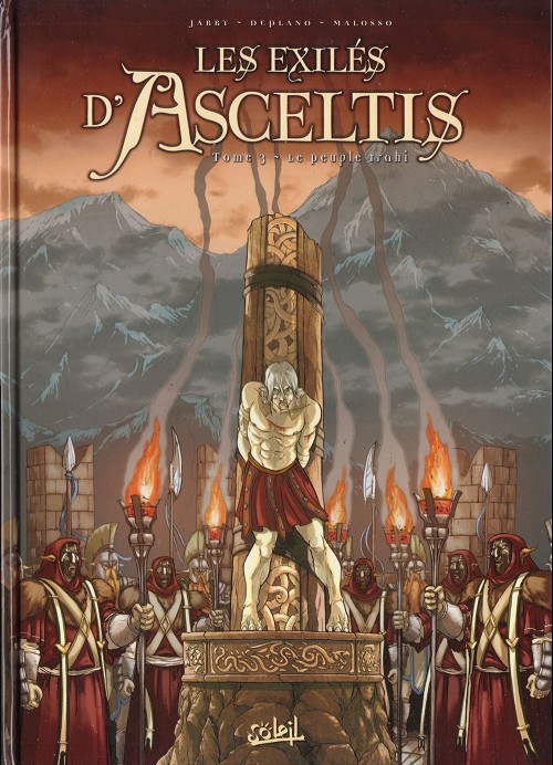 Couverture de l'album Les Exilés d'Asceltis Tome 3 Le peuple trahi
