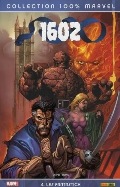 Couverture de l'album 1602 Tome 4 Les Fantastick
