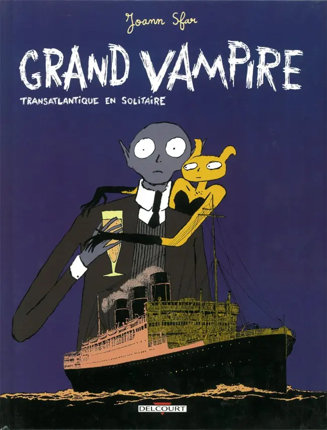 Couverture de l'album Grand vampire Tome 3 Transatlantique en solitaire
